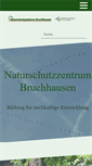 Mobile Screenshot of naturschutzzentrum-bruchhausen.de